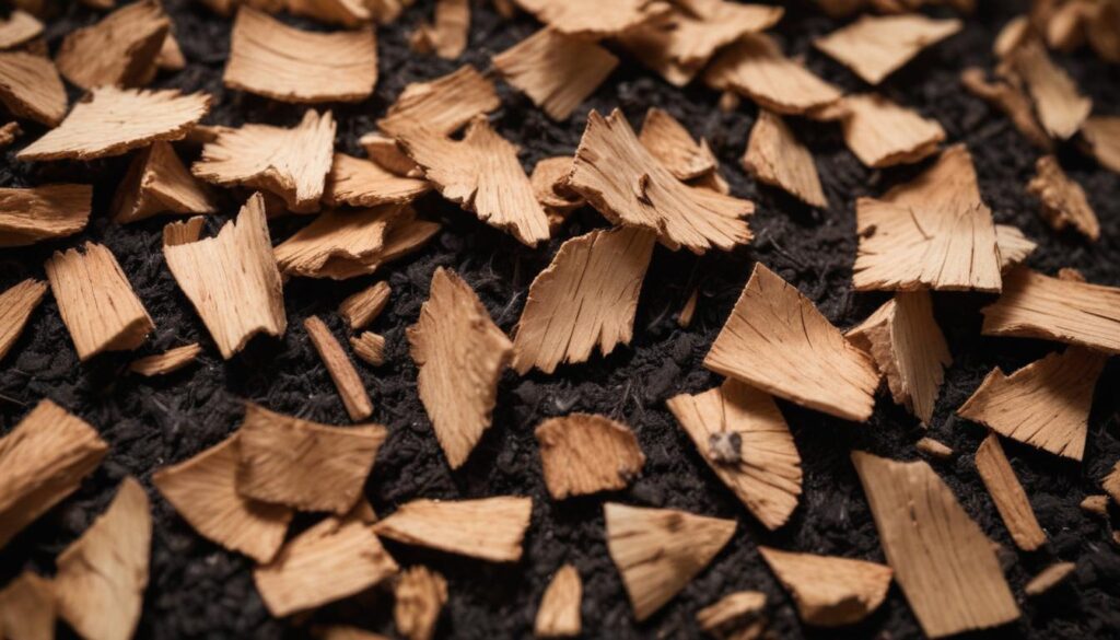grow mushrooms on wood chips